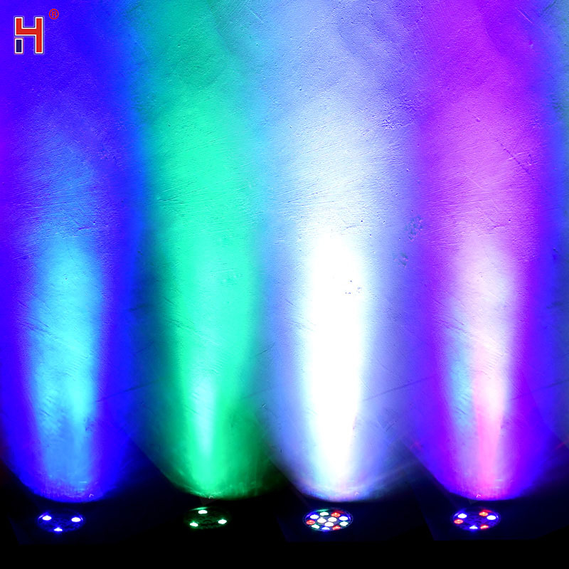 Mini Led 12x3w RGBW 4 en 1, éclairage professionnel pour scène, Dj, Disco, piste de danse