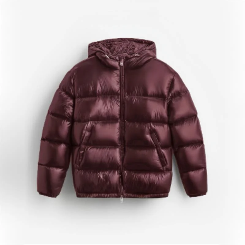 HKSH Otoño Invierno nuevos hombres marea oscura elegante Simple acolchado abrigo Chaqueta de algodón con capucha Casual Ins moda Chic cremallera Top HK3588