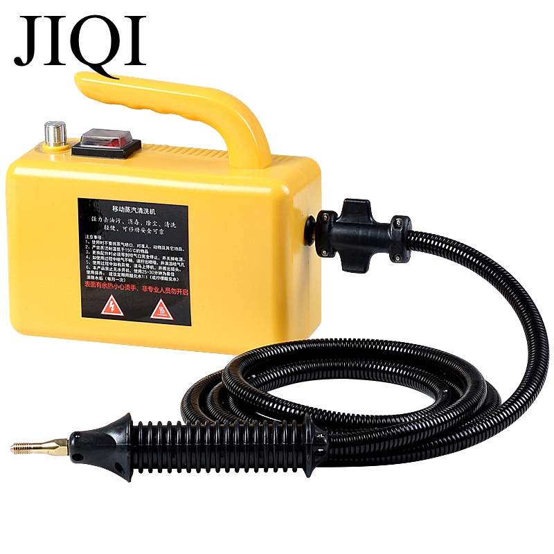 JIQI – Machine de nettoyage Mobile haute température et haute pression, nettoyeur à vapeur, pompage automatique, stérilisation, désinfecteur 2600W 1.8M