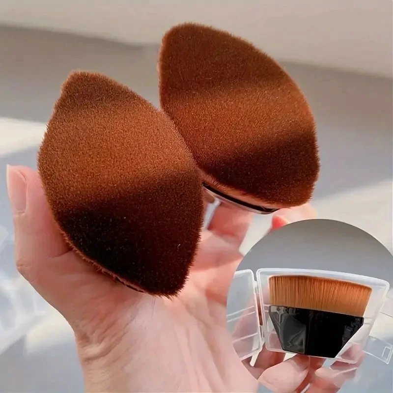 ใหม่ Magic แปรงแต่งหน้า Liquid Foundation BB ครีม No Trace Soft เส้นใยความหนาแน่นสูงผมพกพาสาวเครื่องมือความงาม