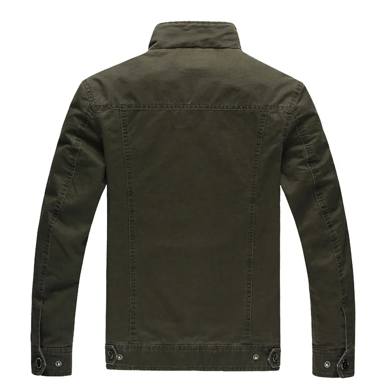2024 nova jaqueta de algodão masculina caça selvagem à prova de vento multi-bolso jaqueta de trabalho outono casual exército verde casaco de escalada de montanha