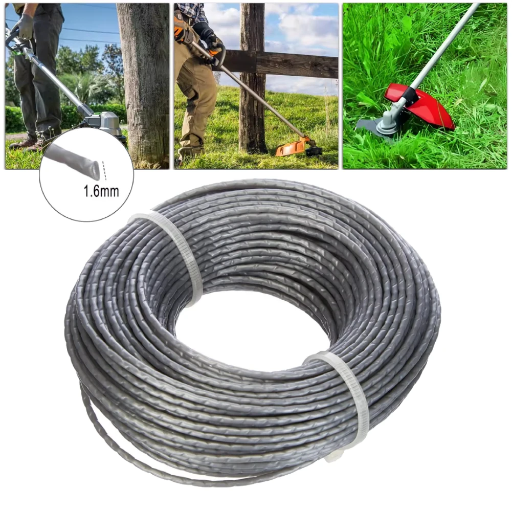 สําหรับบ๊อช เอฟ 016800462   เปลี่ยน 24 M X 1.6 มม.เครื่องตัดหญ้าไฟฟ้า Trimmer Line SPOOL สําหรับ ART 24-36 สวนเครื่องมืออะไหล่