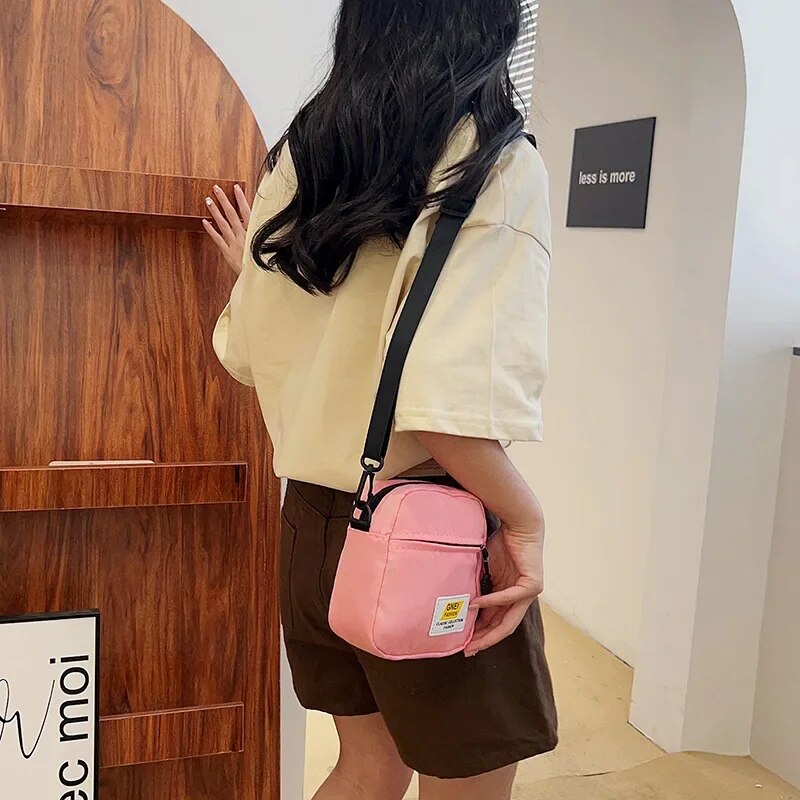 Tas Handel Kleine Vrouwelijke New Wave Mini Slung Cool Street Port Wind Borst Honing Disco Tas