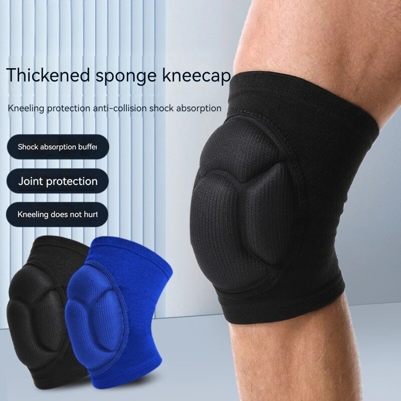 Joelheiras Esponja Turtle Shell, Dobre Livremente, Pele-Friendly, Respirável, Grossa e Elástica, Esportes, Ciclismo