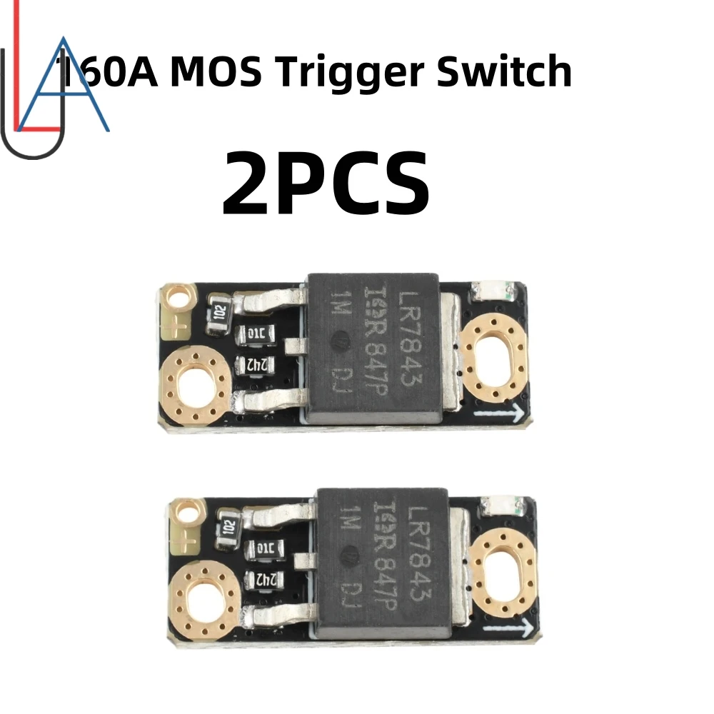 LAUBEI 1 ~ 100 Uds tubo de efecto de campo regulación PWM tablero de Control de interruptor electrónico 160A módulo de accionamiento de interruptor de disparo MOS de alta potencia