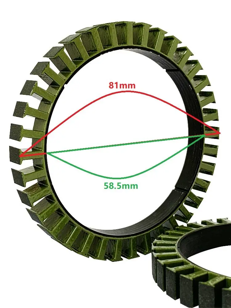 8110 O motor sem escova do Outrunner do motor do zangão do estator parte acessórios altos do motor do zangão do torque/poder/velocidade do UAV