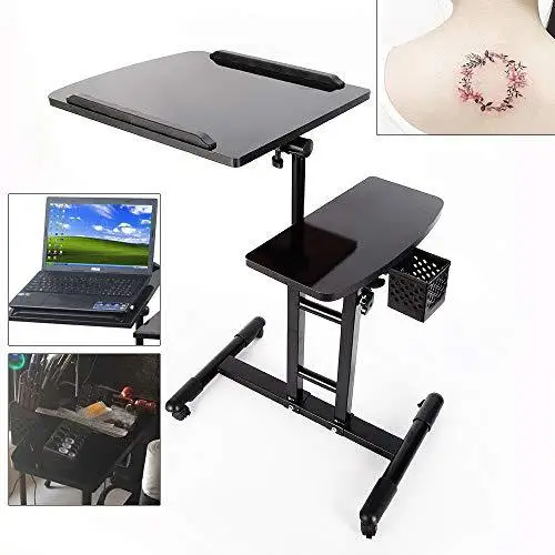 Adjustable mobile storage cart tattoo embroidery workbench new style storage tool trolley
