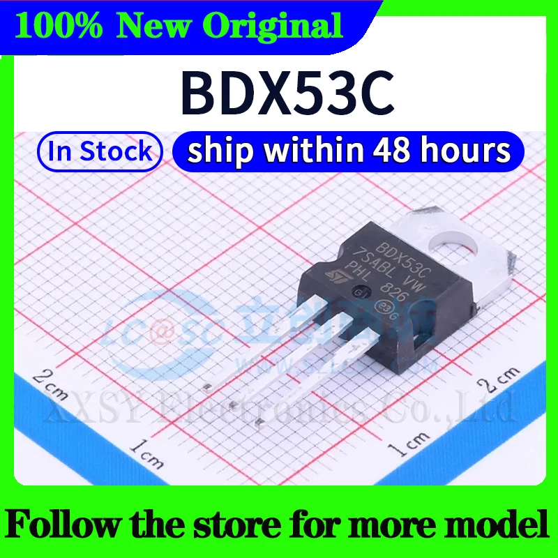 5 unids/lote BDX33C BDX34C BDX53C BDX54C alta calidad nuevo