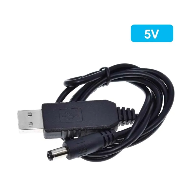 5.5*2.1mm USB DC 5V to 12V 9V Power Cable For Router WIFI Modem Fan Adapter Wire usb Boost Module Converter Via Powerbank