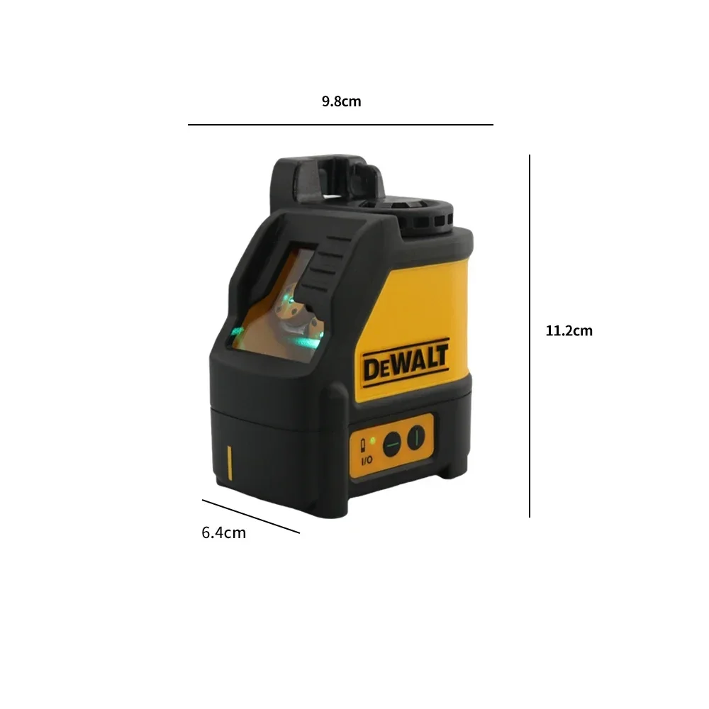 DEWALT Cross Laser Level DW088CG Indoor And Outdoor High-Precision 2-Lines Self Ieveling Green Beam Laser Level Power Tool