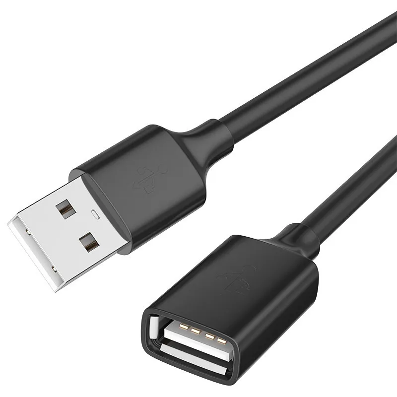 USB 2.0 Extension 480mbps Male to Female Extension Speed Data Sync Cable Extender M/F for Computer Mouse Hard Disk Extend Wire