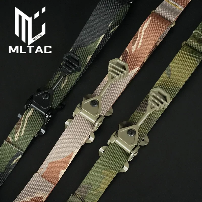Tactical 2 Point Modular Rifle Sling Shooting Hunting Weapon Fast Shoulder Strap Portable Adjustable Sling Rope Fit M4 Ak Ar15