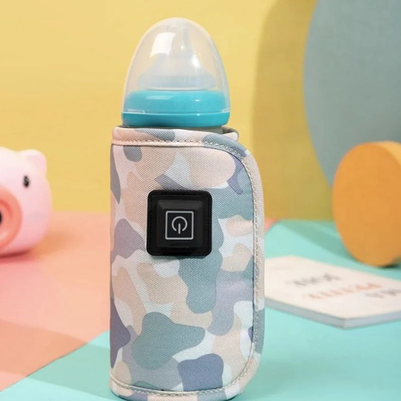 Podgrzewacz do mleka USB, torba termoizolacyjna do wózka, podgrzewacz do butelek dla niemowląt, akcesoria do użytku na zewnątrz.