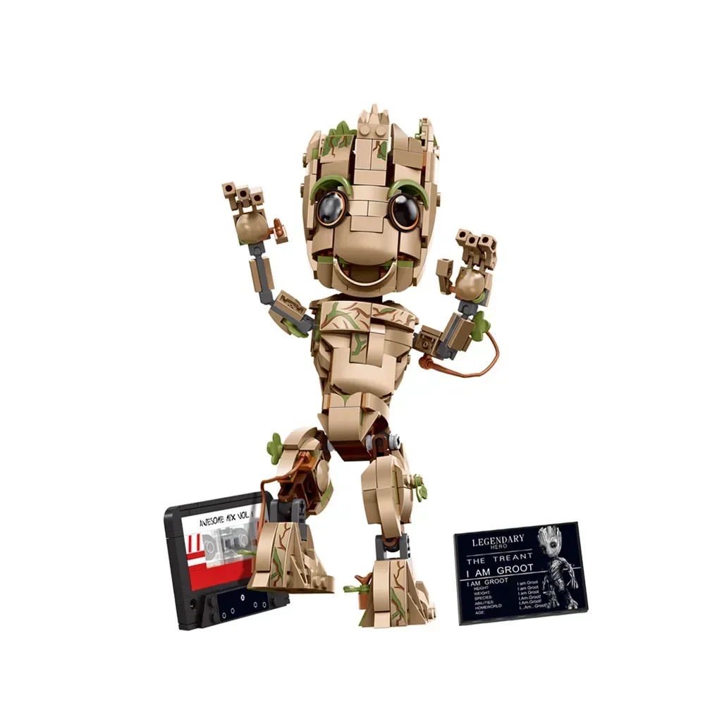 Super Galaxy Heroes Compatible 76217 Building Block อิฐ DIY ของเล่นของขวัญเด็กชุดวันเกิดคริสต์มาส
