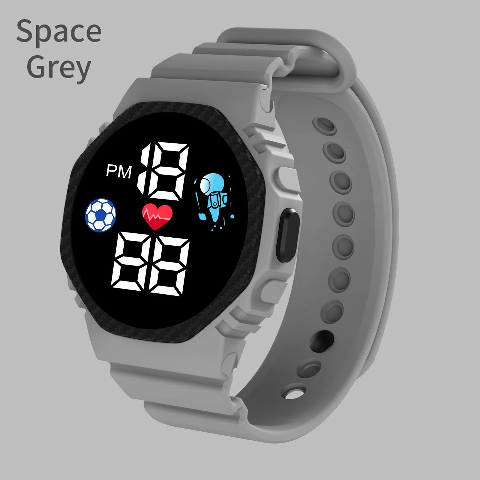 Reloj deportivo Digital Led para niños, pulsera electrónica a la moda para estudiantes, novedad de 2023