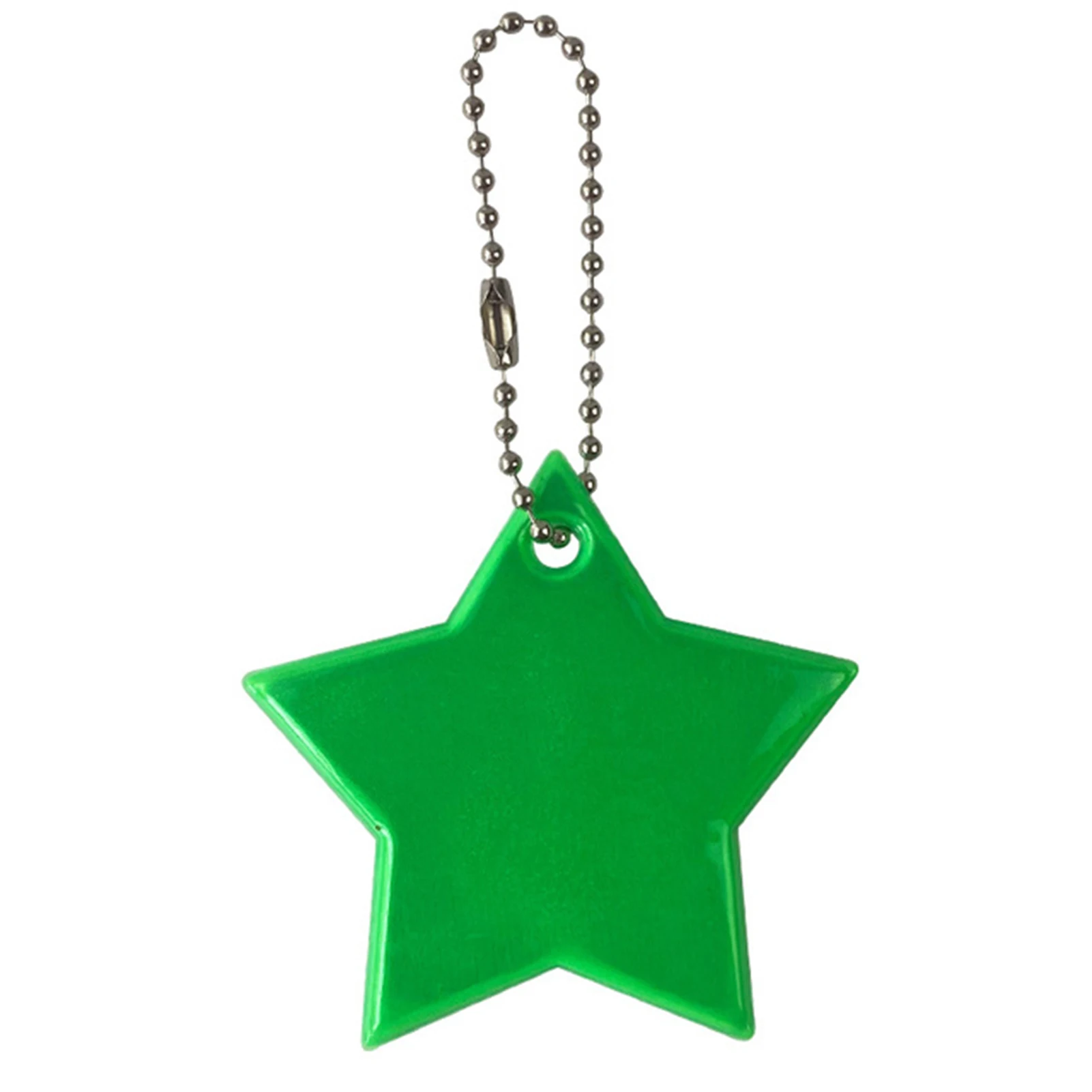 Star odblaskowy breloczek do torebek plecak wisiorek Decor brelok na prezent dla dziecka noc bezpieczeństwa reflektor do rzeczy sygnalizacji świetlnej