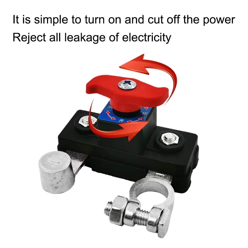 Auto Batterij Disconnect Switch Handleiding Automatische Stroomonderbreker Anti-Power Off Lekkage Protector Universele Auto-onderdelen 12 V/24 V ﻿