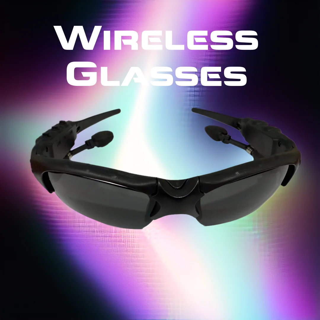 Occhiali Cuffie Auricolari stereo Cuffie wireless con microfono Occhiali da sole per la guida Cuffie sportive da ciclismo