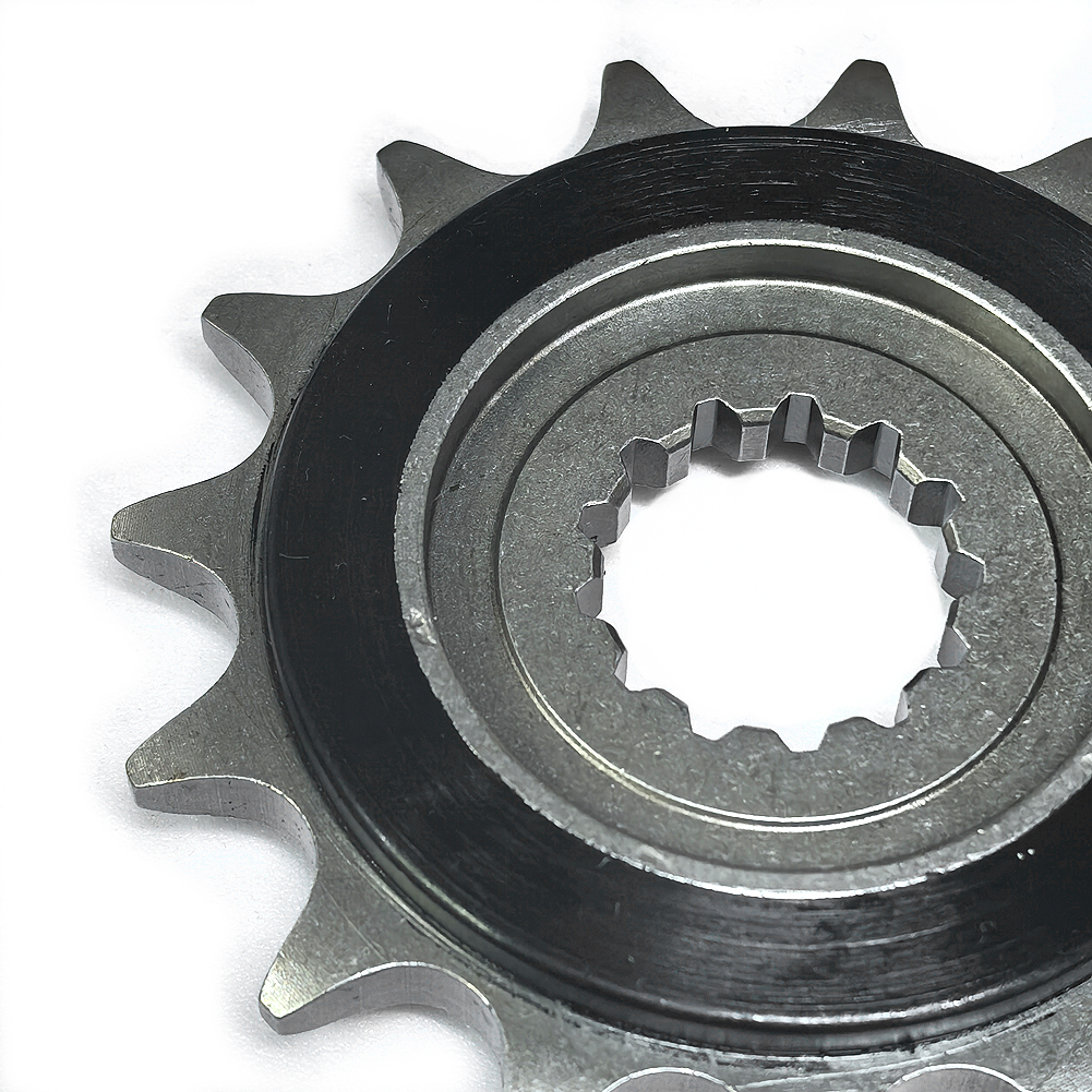 静かで耐久性のあるオートバイのフロントスプロケットチェーン、cfmoto用フライホイールピニオン、450 mt、450 mt、15t