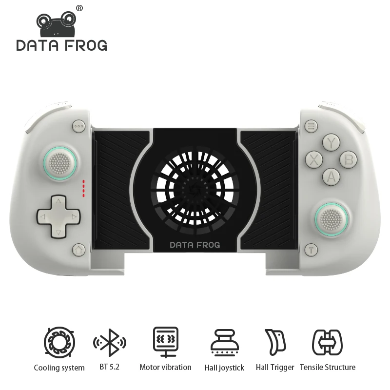 Controlador inalámbrico DATA FROG X3 para controlador de juego Android para Samsung Galaxy para PUBG móvil para interruptor/interruptor OLED