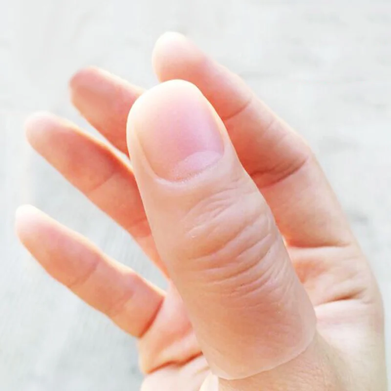 5pcs Finger Magic Trick Fake Soft Thumb Tip Close Up Stage Show Prop Prank Toy