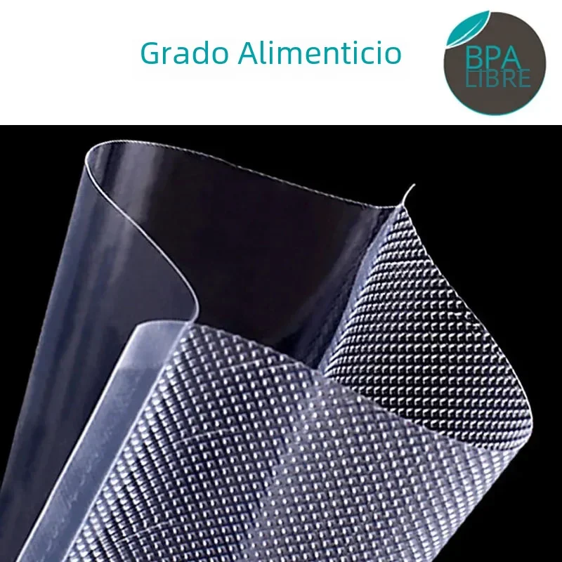 100 Uds bolsas selladoras al vacío de alimentos para Sous Vide bolsa de almacenamiento de cocina para ahorro de alimentos bolsas de envasado al vacío sin BPA herramienta de cocina
