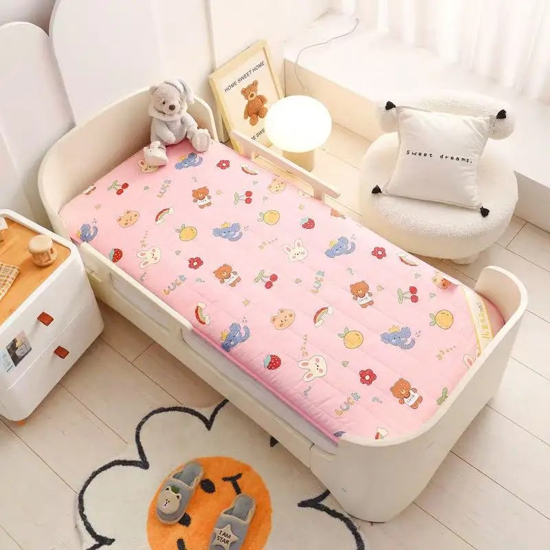 120x60CM Crib Mattress Toddler Bed Mattresses Thick Baby Cradle Mattress Pad Cute Bed Crib Cotton Double Sides Baby Bedding Set