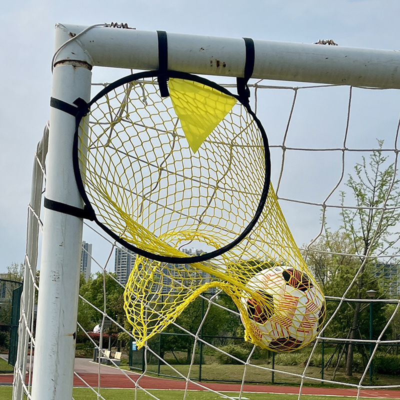 Soccer Target Net Foldable Soccer Ball Practice Shot Net Outdoor Football Training Equipment for Shooting Accuracy Training