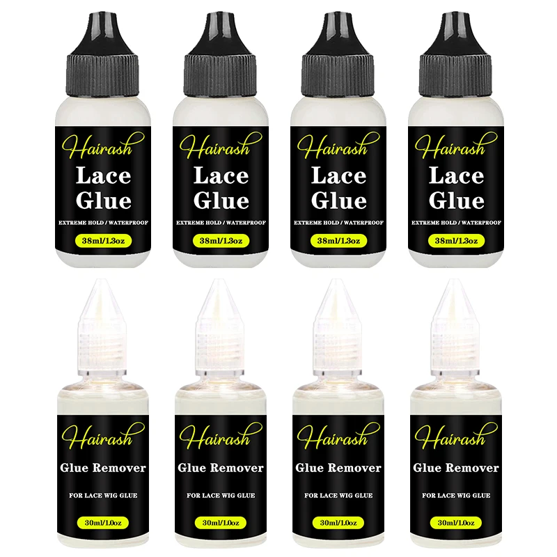 Wholesale Front Lace Wig Glue Waterproof Extra Hold Invisible And Customize Private Label Adhesive Remover For Toupee