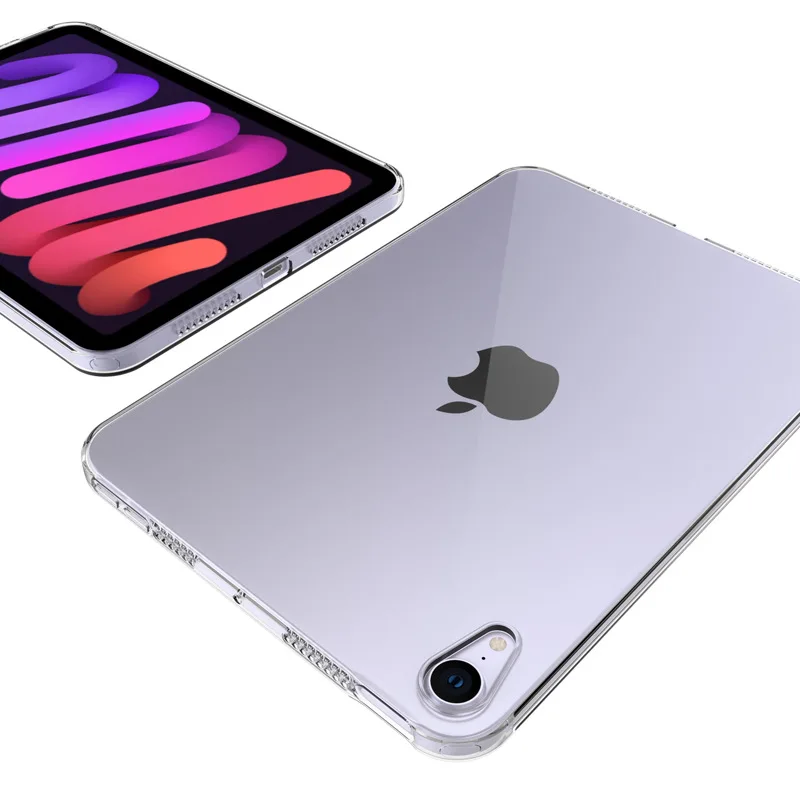 Dành Cho iPad Mini 6 Ốp Lưng Siêu Mỏng Trong Suốt Bảo Vệ Cho iPad Mini 5/4 Silicone Mềm Cho Năm 8.3/7.9 2021 2019 Funda