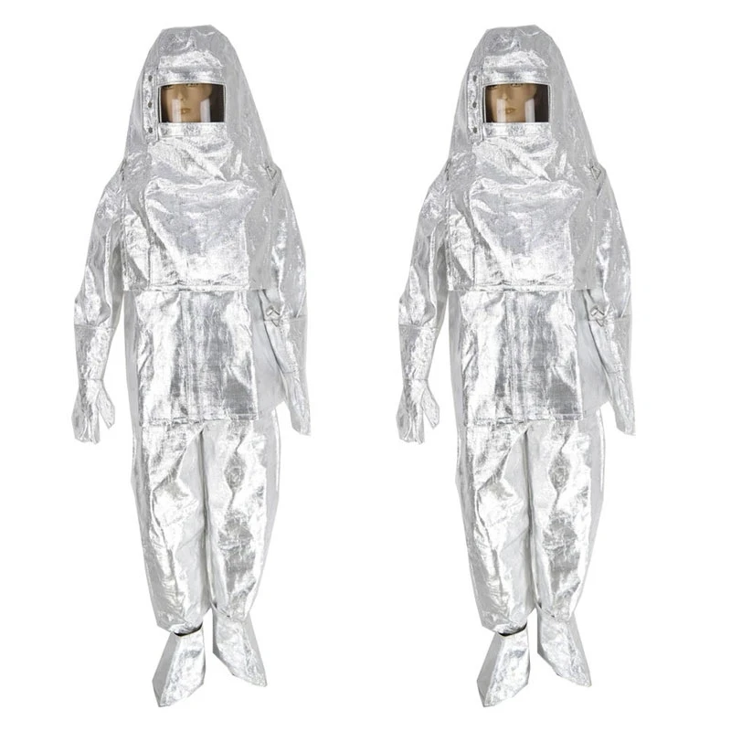 Ropa de aislamiento térmico de 500 grados, uniforme resistente a altas temperaturas, resistente al fuego