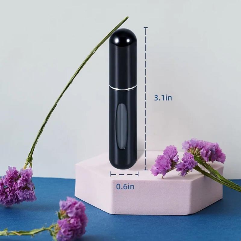 Kit de 5 piezas para Perfume, botella con pulverizador, 5ml