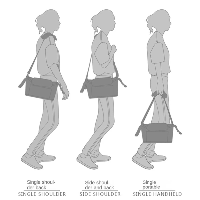 Wiszące torby na wózek dziecięcy Torba na pieluchy dla mamy Duża pojemność Torba do przechowywania dla mamy z uchwytami Torba na ramię Przenośna torba podróżna Organizuj