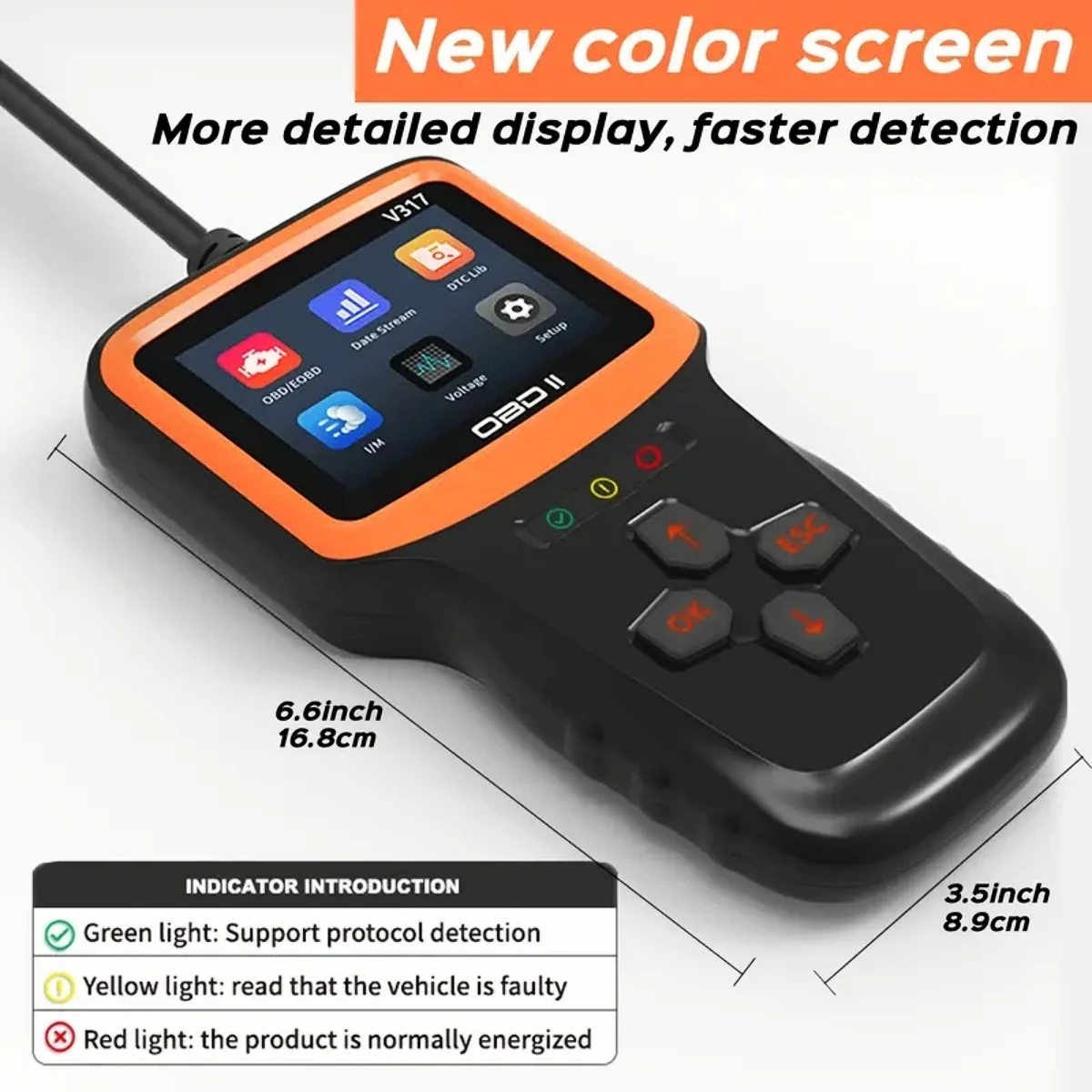 Obd2 scanner auto code leser überprüfen motor licht leser obdii/eobd auto computer diagnose scan tool