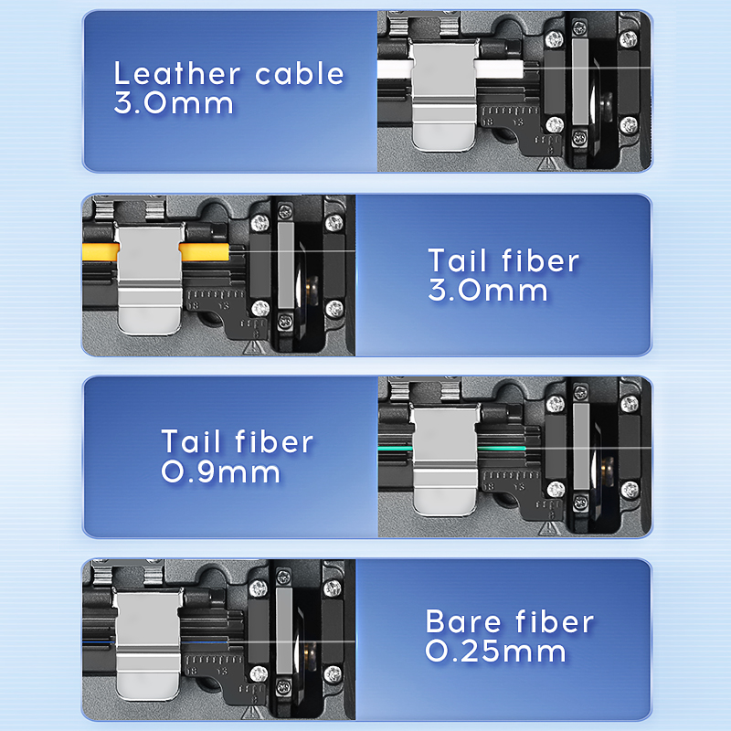 COMPTYCO New FTTH High Precision cutting tool AUA-X2/X5 Optical Fiber Cleaver Cable Cutting Knife Fiber Cleaver