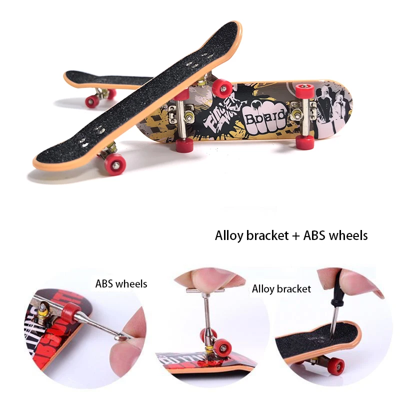Ensembles de Skateboard à doigts professionnels, rampe de parc de patins, combinaison de lieu de scène, bricolage, Kit de jouets fantaisie à assembler, cadeau pour enfants
