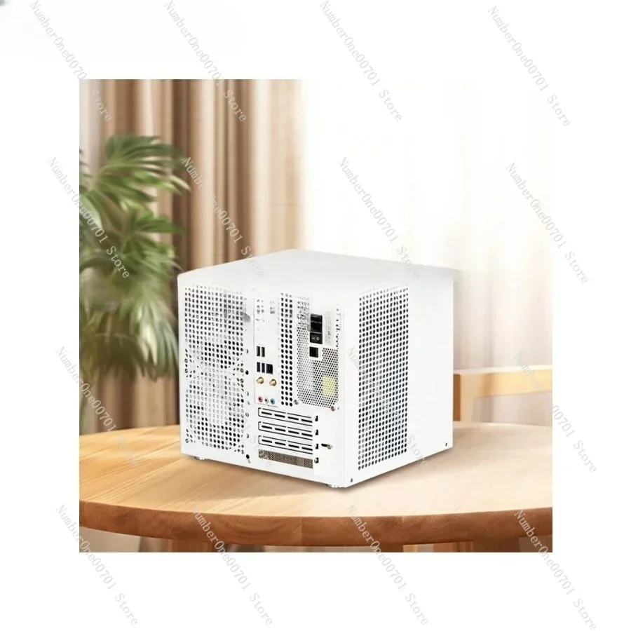 ATX power supply, MATX full height PCIe, Qunhui AIO storage, UNRAID Sagittarius 8-bay NAS chassis with backboard