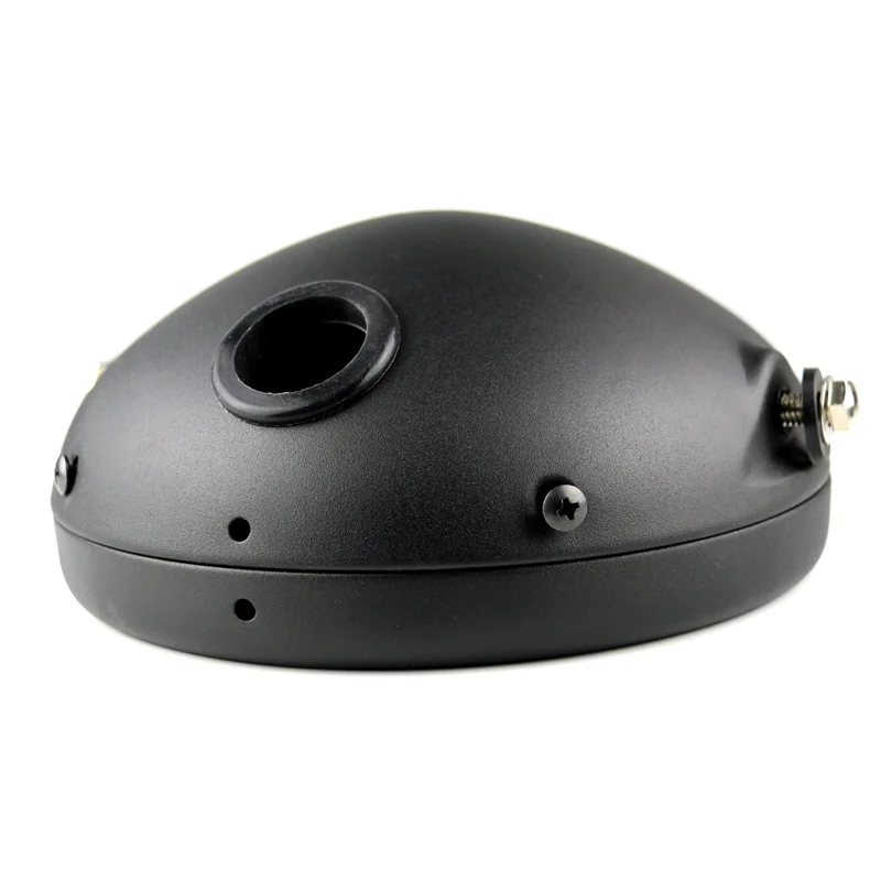 Universal Eimer Shell Leuchtturm 7 "7 ZOLL Motorrad Scheinwerfer Abdeckung Für LED Scheinwerfer Teile Gehäuse Einstellbare Halterung