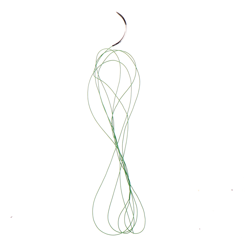 12ชิ้นเข็มเย็บแผลทางการแพทย์75เซนติเมตร2/0 3/0 4/0ไหมไหมไหมไหมชุดฝึกผ่าตัด