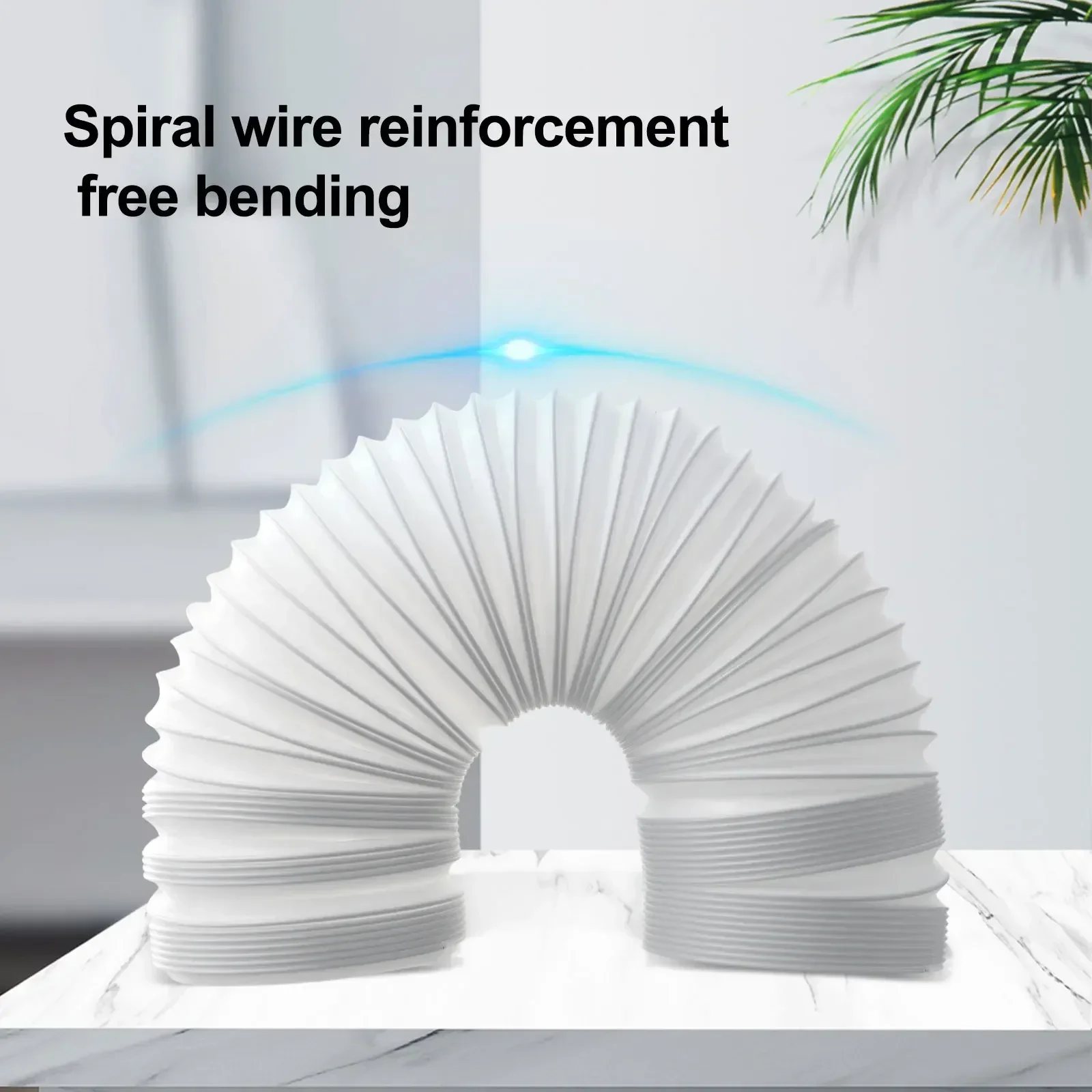 130/150mm Extra Long Air Conditioner Pipe Duct Extension Exhaust Hose Portable Air Conditioner Exhaust Pipe Connector Hose