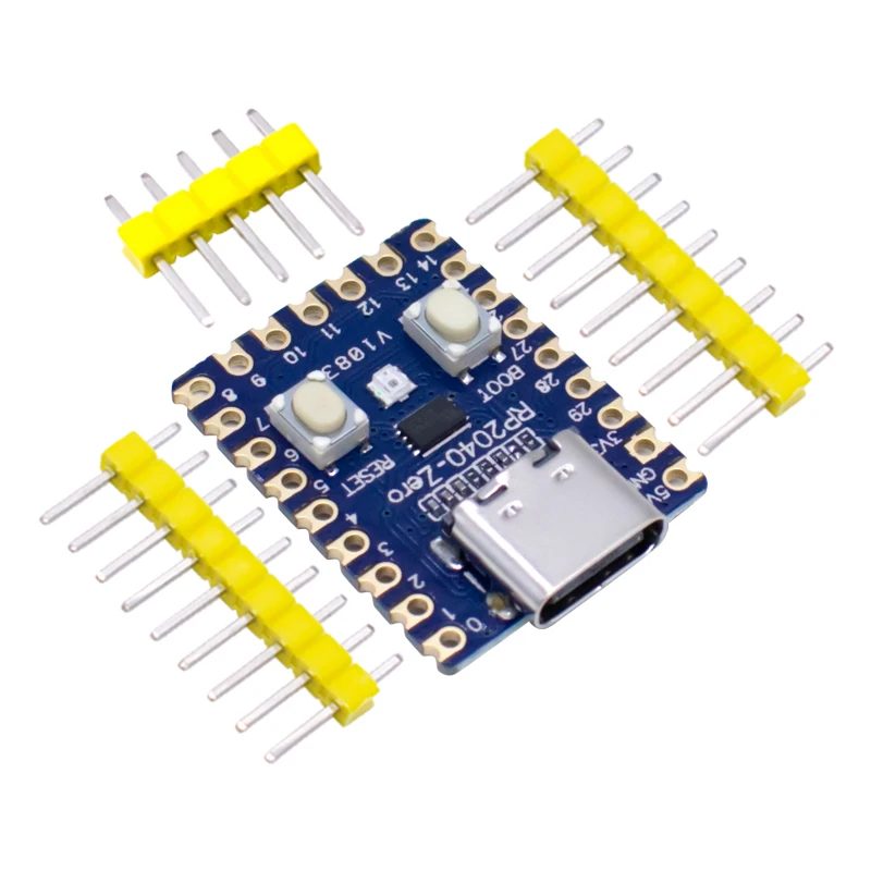WAVGAT For Raspberry PI RP2040-Zero microcontroller development board PICO motherboard dual core processor mini microcontroller