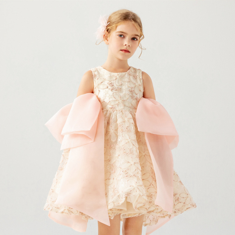 Robe de Quinceanera élégante pour filles, robes de soirée pour filles, robes de mariée pour les occasions formelles, enfants, 15 ans