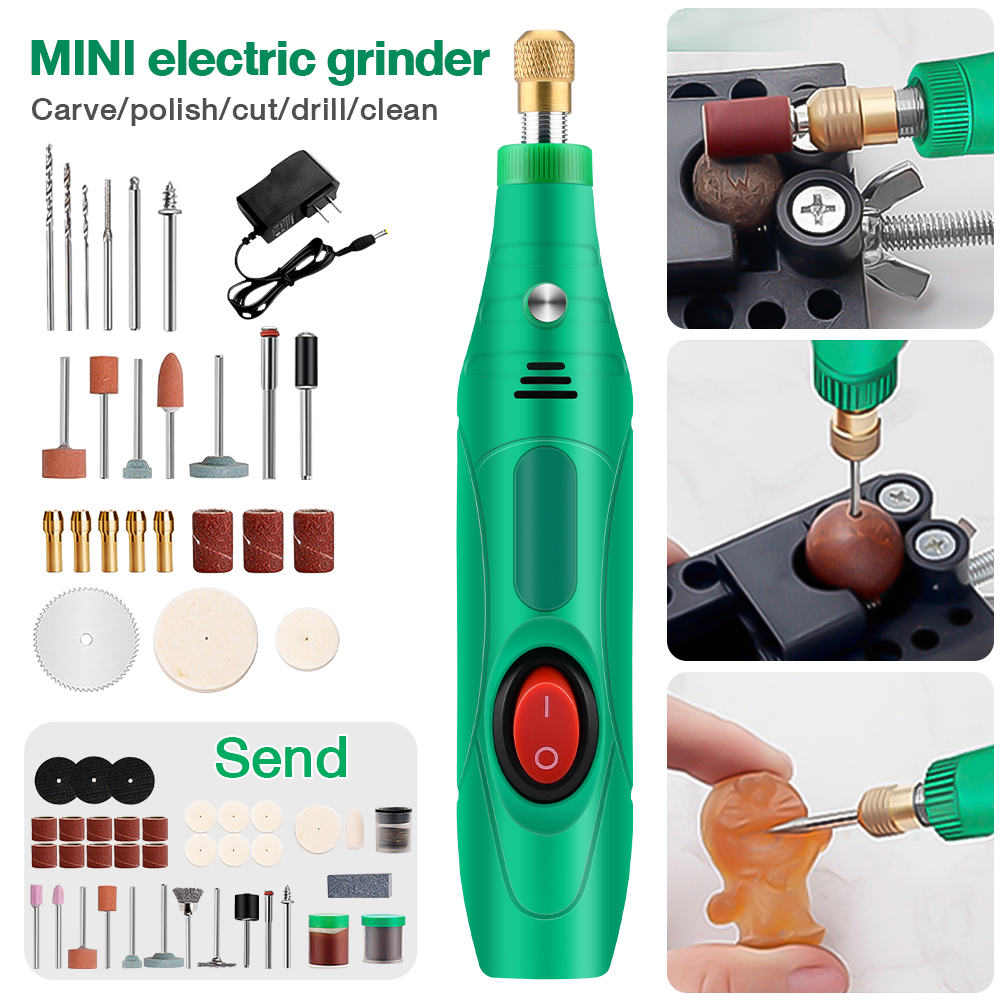 Minitaladro de 110-240V, grabador de pulido, amoladora de pluma, herramienta rotativa eléctrica, rectificadora, herramienta doméstica en miniatura