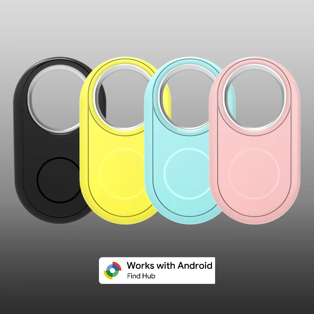 GPS Tracker for Android Devices Locator Work With Google's Find Hub App Pet Smart Tag for Samsung Pixel Cellphones Key Finder