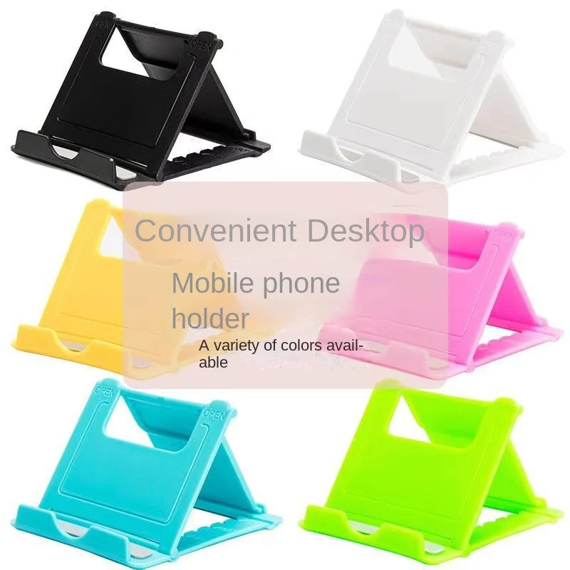 Desktop Lazy Mobile Tablet Folding Stand, Portable and Adjustable Mobile Tablet Stand