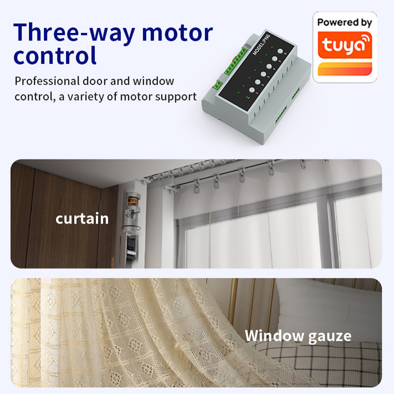 Tuya inteligente zigbee wifi 6 ch 16a módulo de interruptor de relé de energia de 6 vias módulo de relé de controle de aparelho de controle remoto 110v-240v