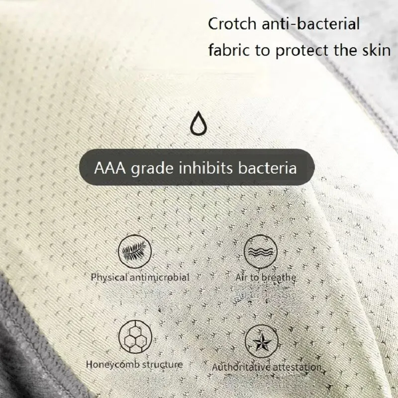 Herenboxers Katoen Comfort Slips Ondergoed Zwart Grijs L XL XXL XXXL Ademend Mode Fitness Sport
