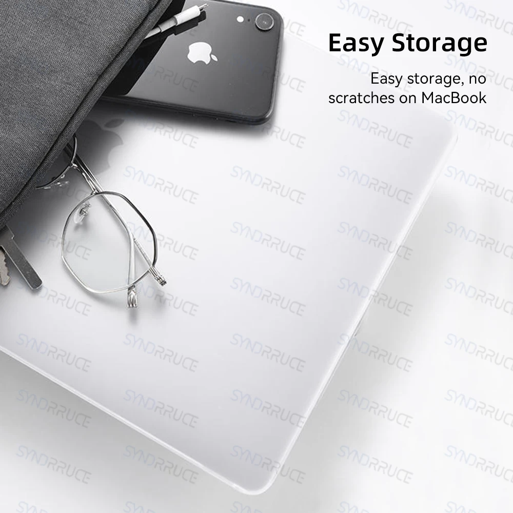 Funda de portátil para MacBook Pro 14,2 A2442 A2779 Pro 15,4 16 16,2 Mac book Air 13,3 M2 13,6 A2681 TPU funda suave accesorios