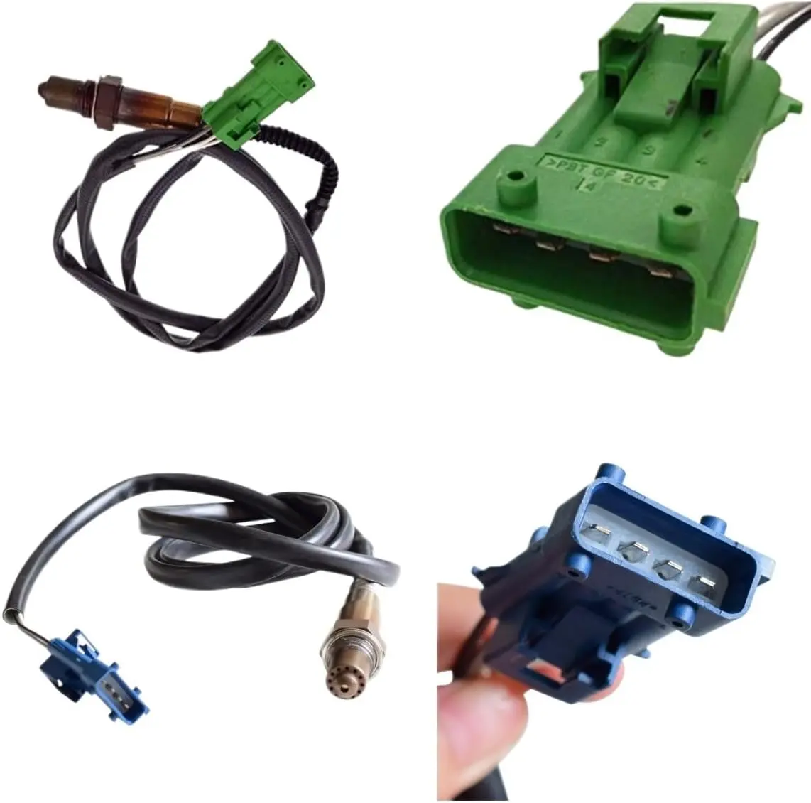 1/2PCS Lambda O2 Zuurstofsensor Voor Citroen Peugeot 206 301 307 308 406 607 807 1.6 VTi 1.8 2.0 2.2 0258006029 1628HV 0258006026