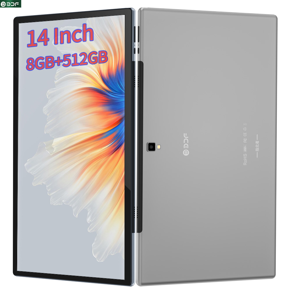 Nuevas tabletas de 14 pulgadas versión Global sistema Android 12 8GB RAM 512GB ROM 4G LTE Dual SIM 5G Dual WiFi GPS Tablet PC 10000mAh